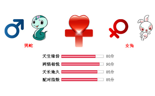 男属蛇和女属兔相配吗